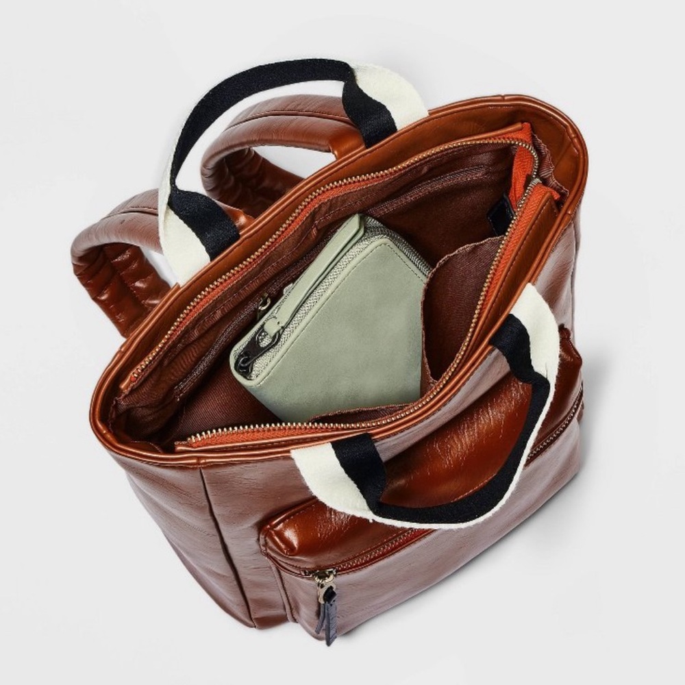 Universal Thread Brown Backpack With Modern Design - image 4